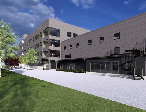 ByggPartner uppför nytt kontor för Hitachi i Ludvika