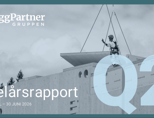 Fina siffror i ByggPartnerGruppens rapport för Q2